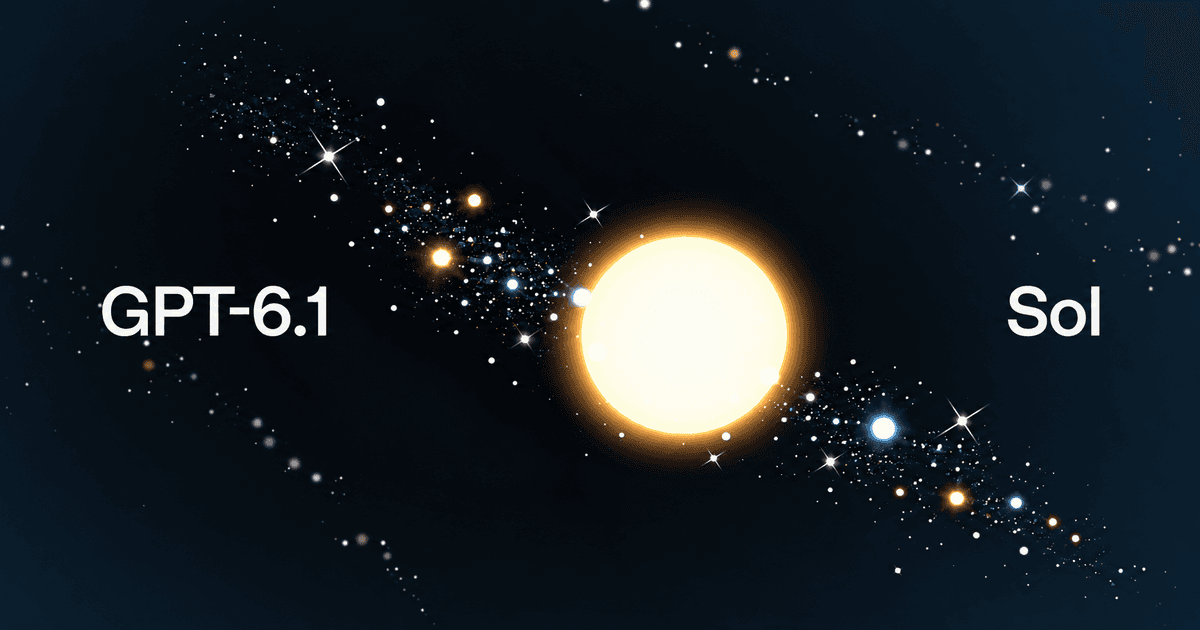 OpenAI Launches GPT-6.1 Sol at One-Fifth Astra Pricing