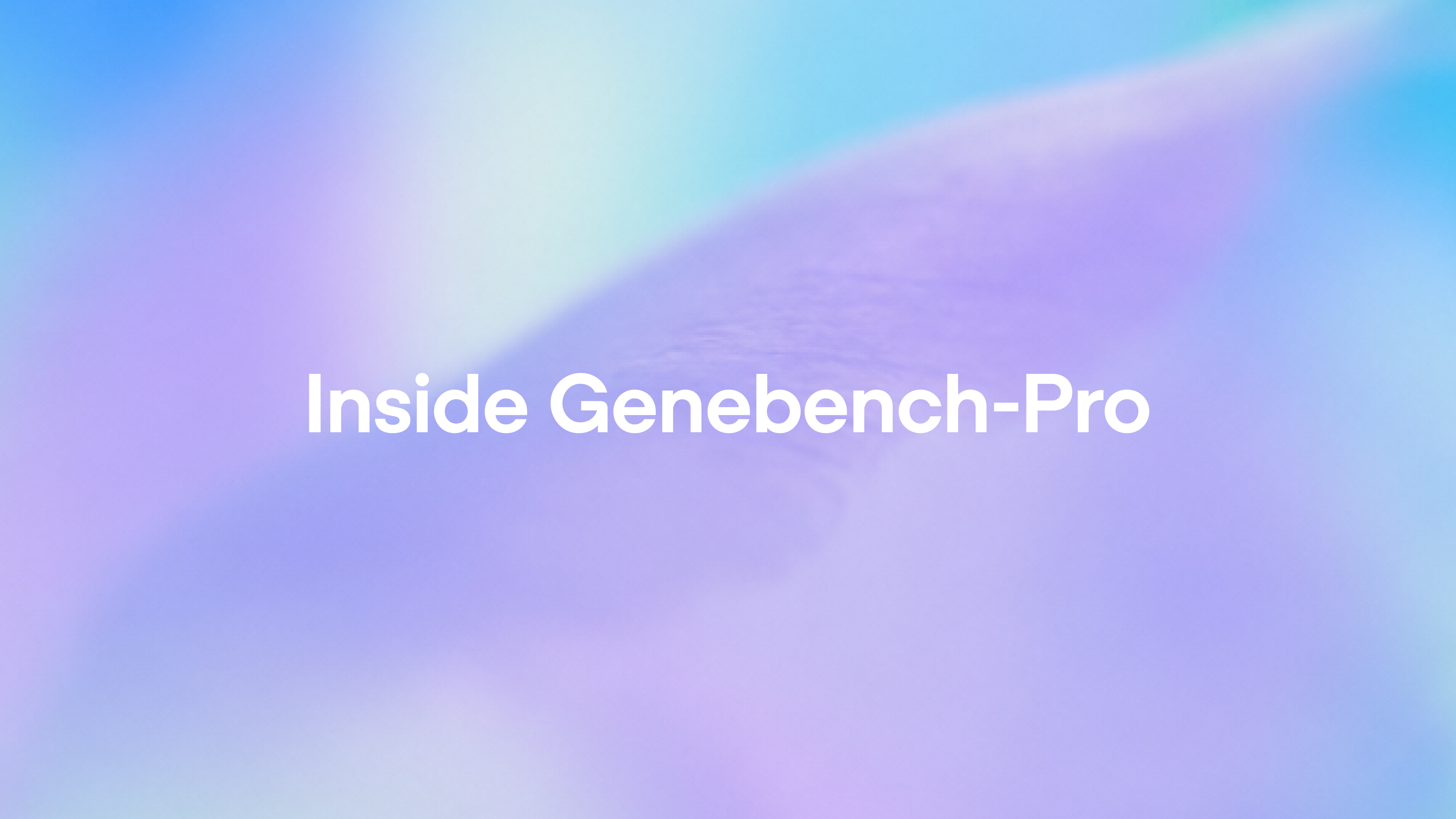 OpenAI Launches GeneBench-Pro for AI Genomics Testing